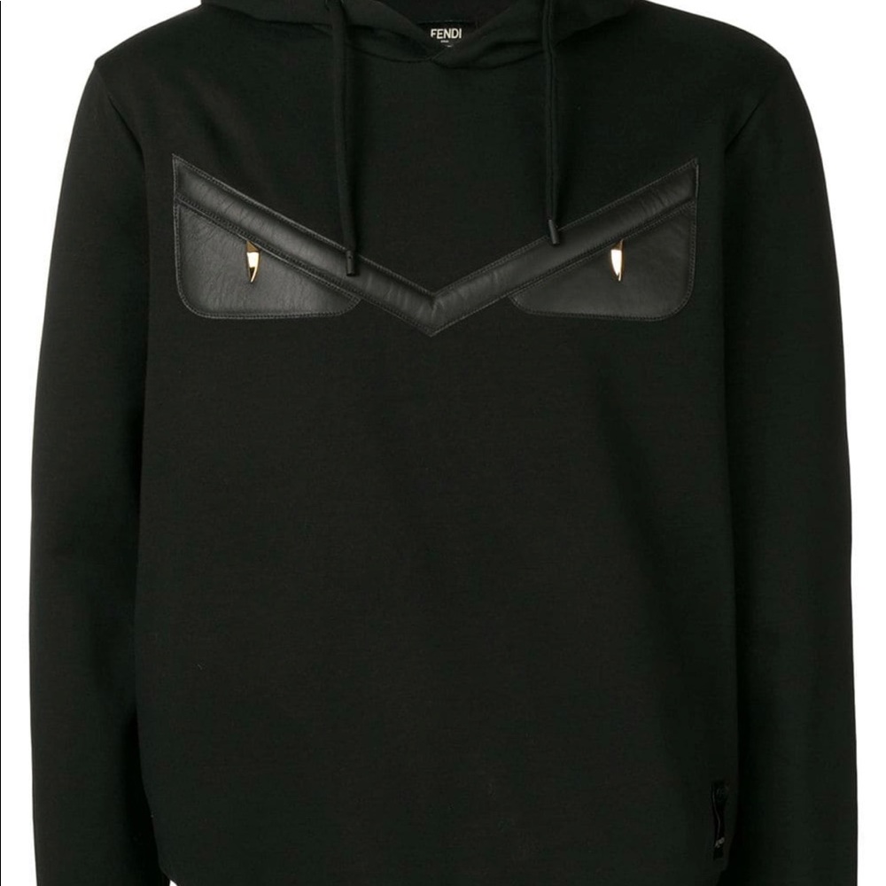 Fendi branded hoodie.